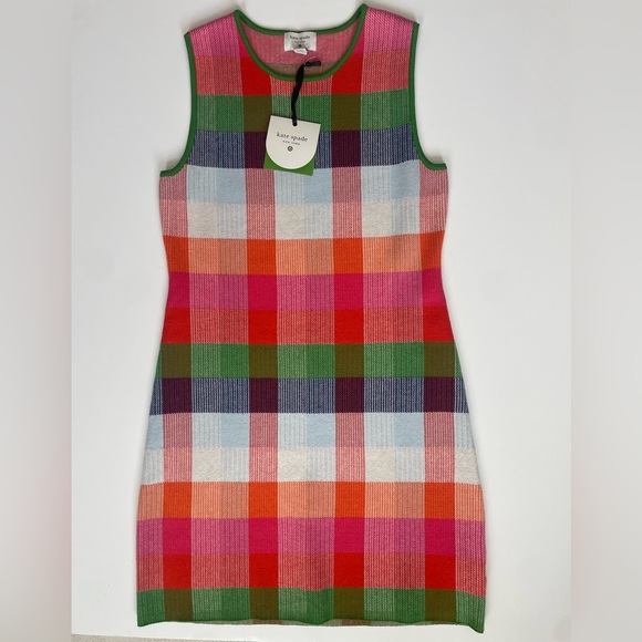 kate spade Dresses & Skirts - Kate Spade Colorful Checkered Mini Dress